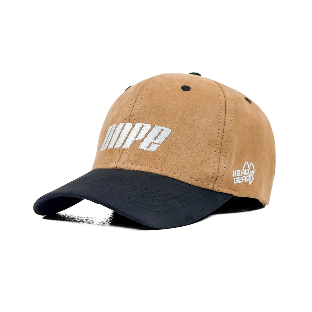 HEAD GEAR DOPE KHAKI AND BLACK CAP