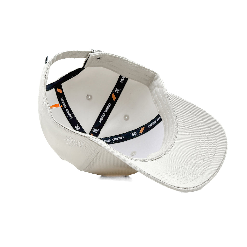 HEAD GEAR WHITE SUPER TWILL CAP