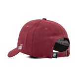 HEAD GEAR SOLID DARK RED SUEDE CAP