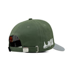 HEAD GEAR DHAKA OLIVE AND LIGHT GREY CAP