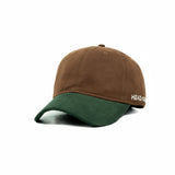 HEAD GEAR BROWN OLIVE DUAL TONE CAP