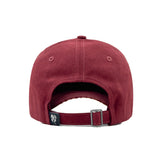 HEAD GEAR SOLID DARK RED SUEDE CAP