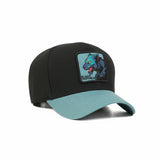 HEAD GEAR BLACK PANTHER 3D PATCH PREMIUM HIGH CROWN CAP