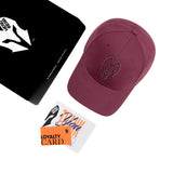 HEAD GEAR MAROON SUPER TWILL CAP