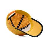 HEAD GEAR YELLOW WITH BLACK ACTI FLEX CAP