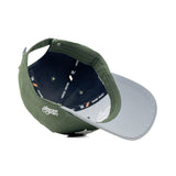 HEAD GEAR DHAKA OLIVE AND LIGHT GREY CAP