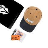 HEAD GEAR DOPE KHAKI AND BLACK CAP