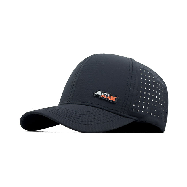 HEAD GEAR BLACK ACTI FLEX SIGNATURE CAP