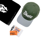 HEAD GEAR DHAKA OLIVE AND LIGHT GREY CAP