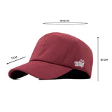 HEAD GEAR SOLID DARK RED CAP