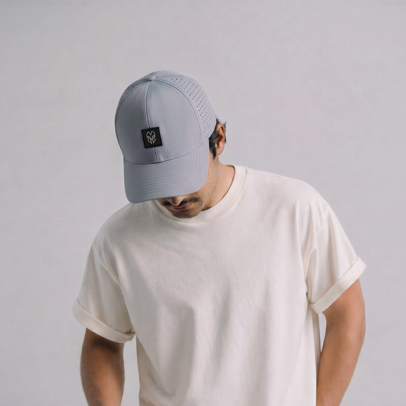 HEAD GEAR GREY ACTI FLEX CAP