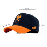 HEAD GEAR BLACK AND ORANGE REDEFINED CORD CAP