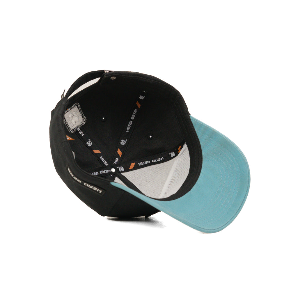 HEAD GEAR BLACK PANTHER 3D PATCH PREMIUM HIGH CROWN CAP