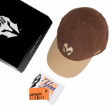 HEAD GEAR CHOCOLATE REDEFINED SUEDE CAP
