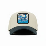 HEAD GEAR WHALE 3D PATCH PREMIUM HIGH CROWN CAP