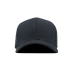 HEAD GEAR SOLID BLACK FITTED CAP