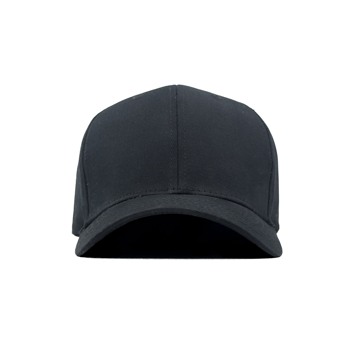 HEAD GEAR SOLID BLACK FITTED CAP