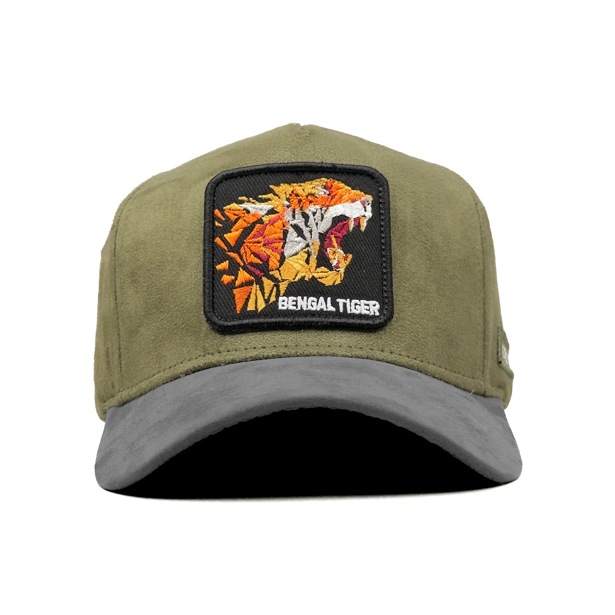 HEAD GEAR BENGAL TIGER 3D PATCH PREMIUM HIGH CROWN CAP