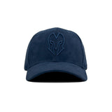 HEAD GEAR NAVY BLUE SUPER SUEDE CAP