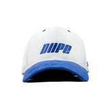 HEAD GEAR DOPE WHITE AND BLUE CAP