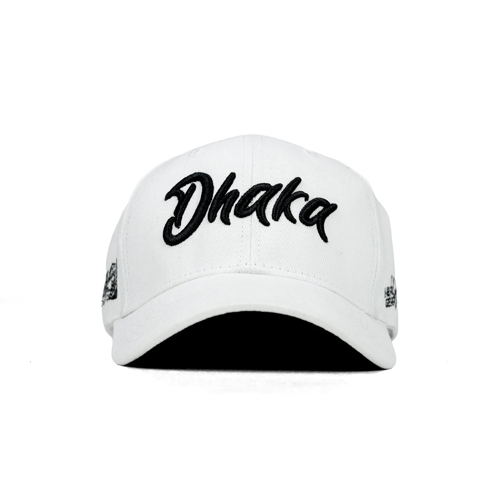 DHAKA WHITE NEW EDITION HEAD GEAR CAP