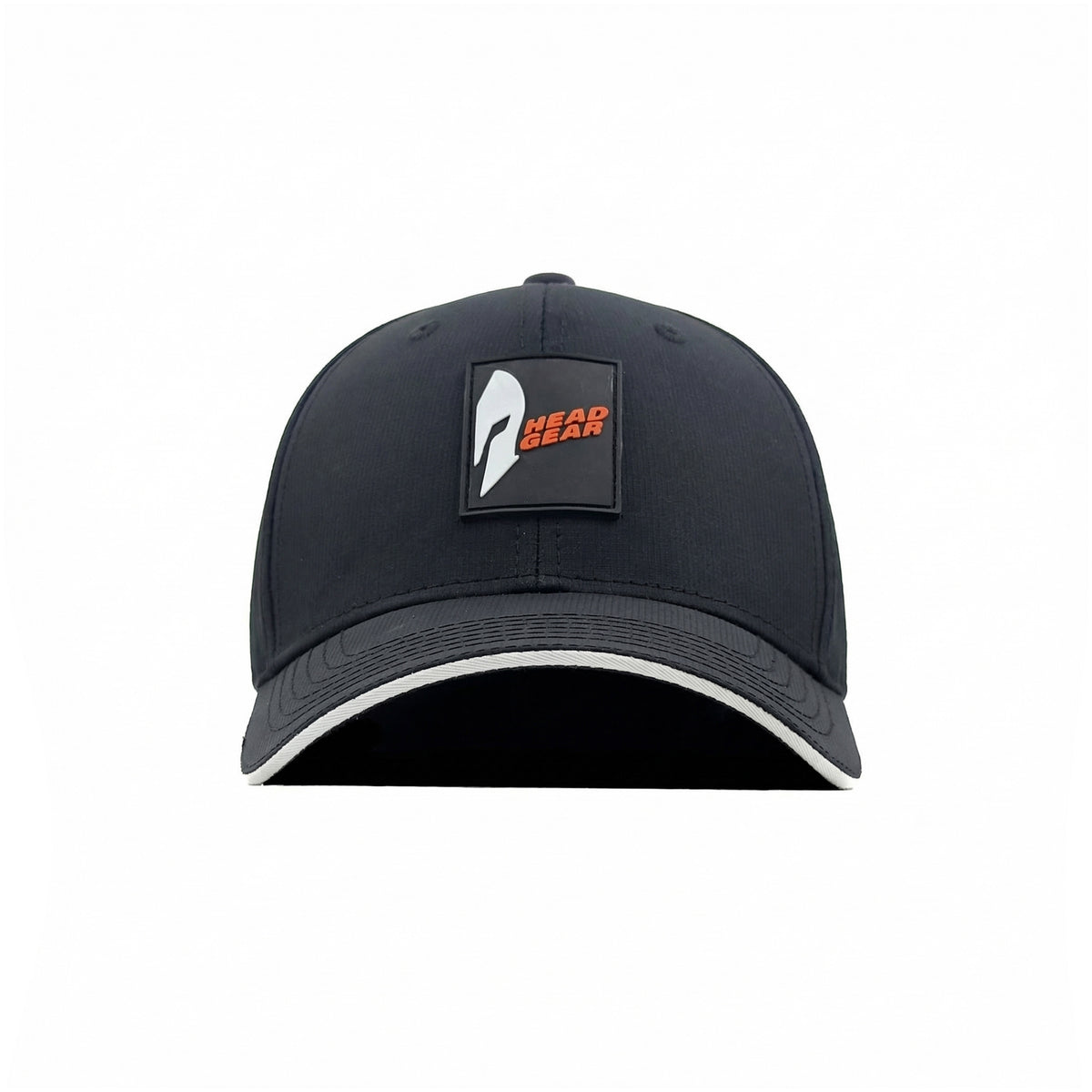 HEAD GEAR BLACK ACTI FLEX STRIKE SANDWICH CAP