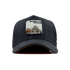 HEAD GEAR BORN TO RIDE 3D PATCH PREMIUM HIGH CROWN CAP