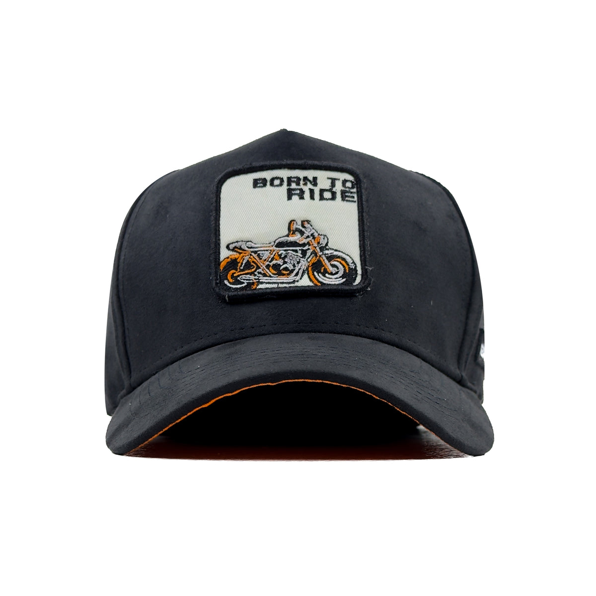 HEAD GEAR BORN TO RIDE 3D PATCH PREMIUM HIGH CROWN CAP