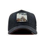 HEAD GEAR BORN TO RIDE 3D PATCH PREMIUM HIGH CROWN CAP