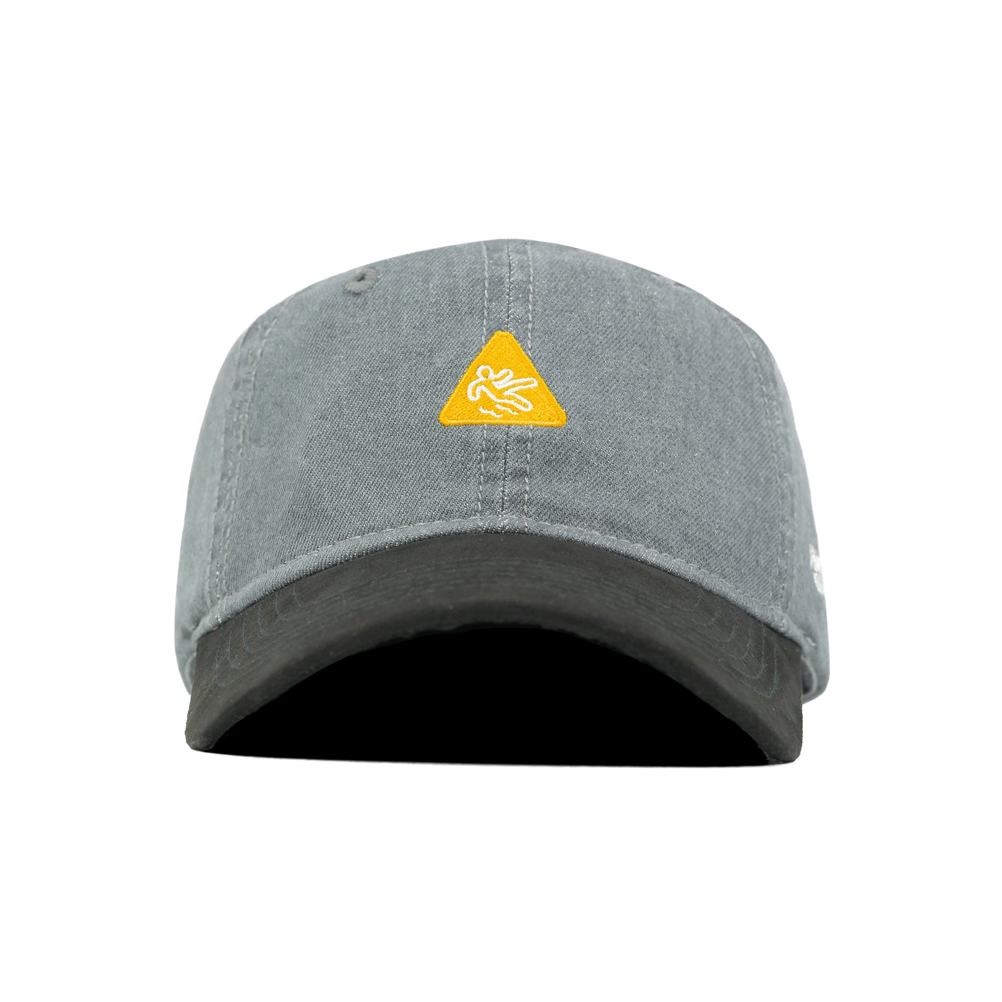 HEAD GEAR CAUTION WASHED DENIM CAP