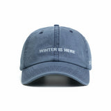 HEAD GEAR WINTER IS HERE DENIM CAP