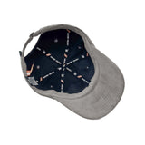 HEAD GEAR SOLID GREY SUEDE CAP