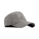 HEAD GEAR SOLID GREY SUEDE CAP