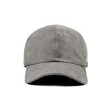 HEAD GEAR SOLID GREY SUEDE CAP