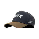 HEAD GEAR DHAKA BLACK AND DARK OLIVE CAP