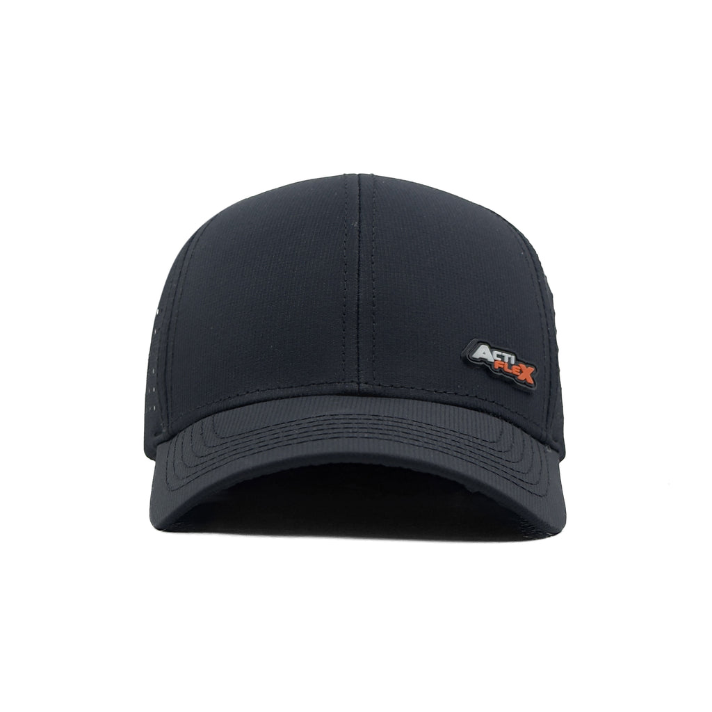 HEAD GEAR BLACK ACTI FLEX SIGNATURE CAP