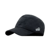HEAD GEAR SOLID BLACK SUEDE CAP