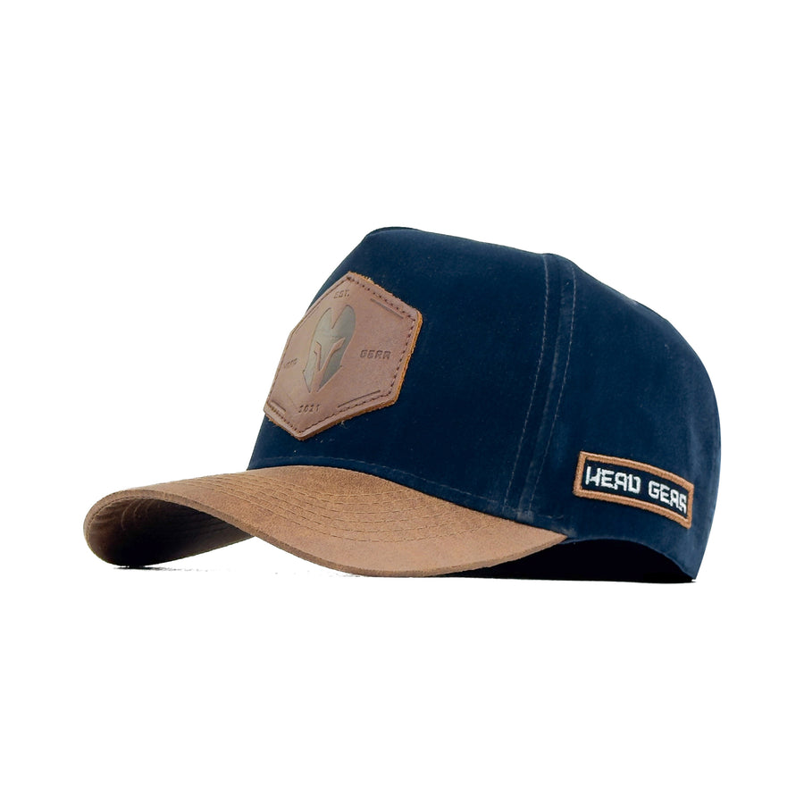 HEAD GEAR HG CORE LEATHER PATCH CAP - HGCH04