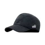 HEAD GEAR SOLID BLACK SUEDE CAP