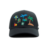 HEAD GEAR WORLD TOUR BLACK CAP