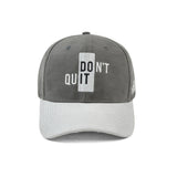 HEAD GEAR DON'T QUIT SUEDE CAP