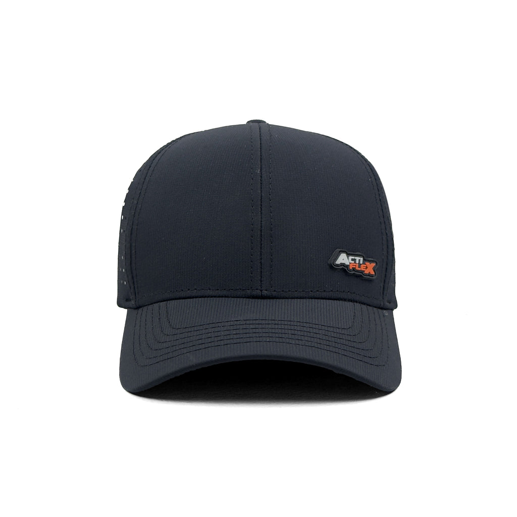 HEAD GEAR BLACK ACTI FLEX SIGNATURE CAP