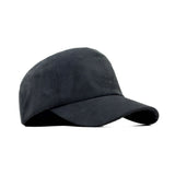 HEAD GEAR SOLID BLACK SUEDE CAP