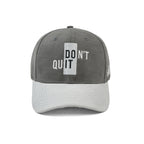 HEAD GEAR DON'T QUIT SUEDE CAP