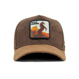 HEAD GEAR WILD HORSE 3D PATCH PREMIUM HIGH CROWN CAP