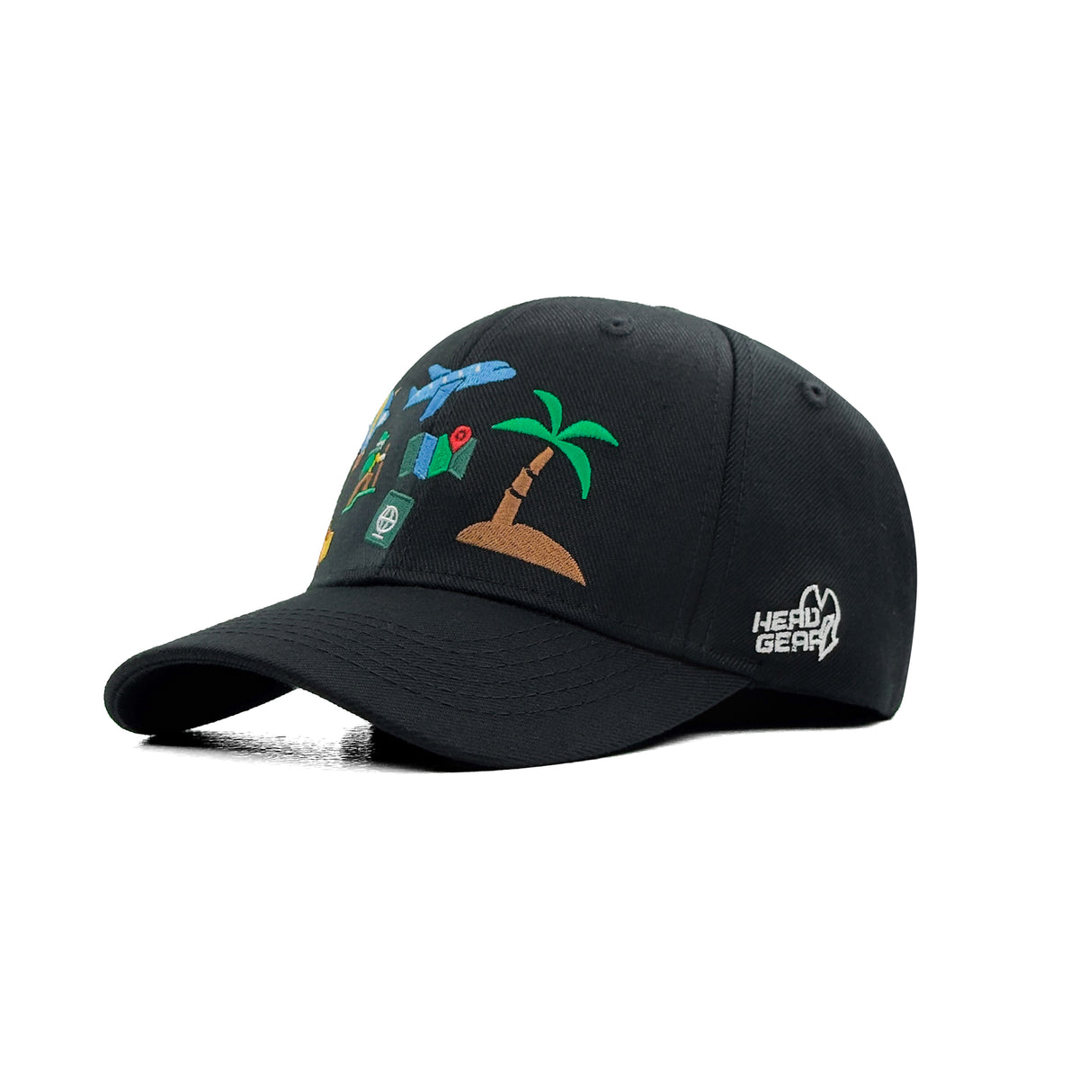 HEAD GEAR WORLD TOUR BLACK CAP