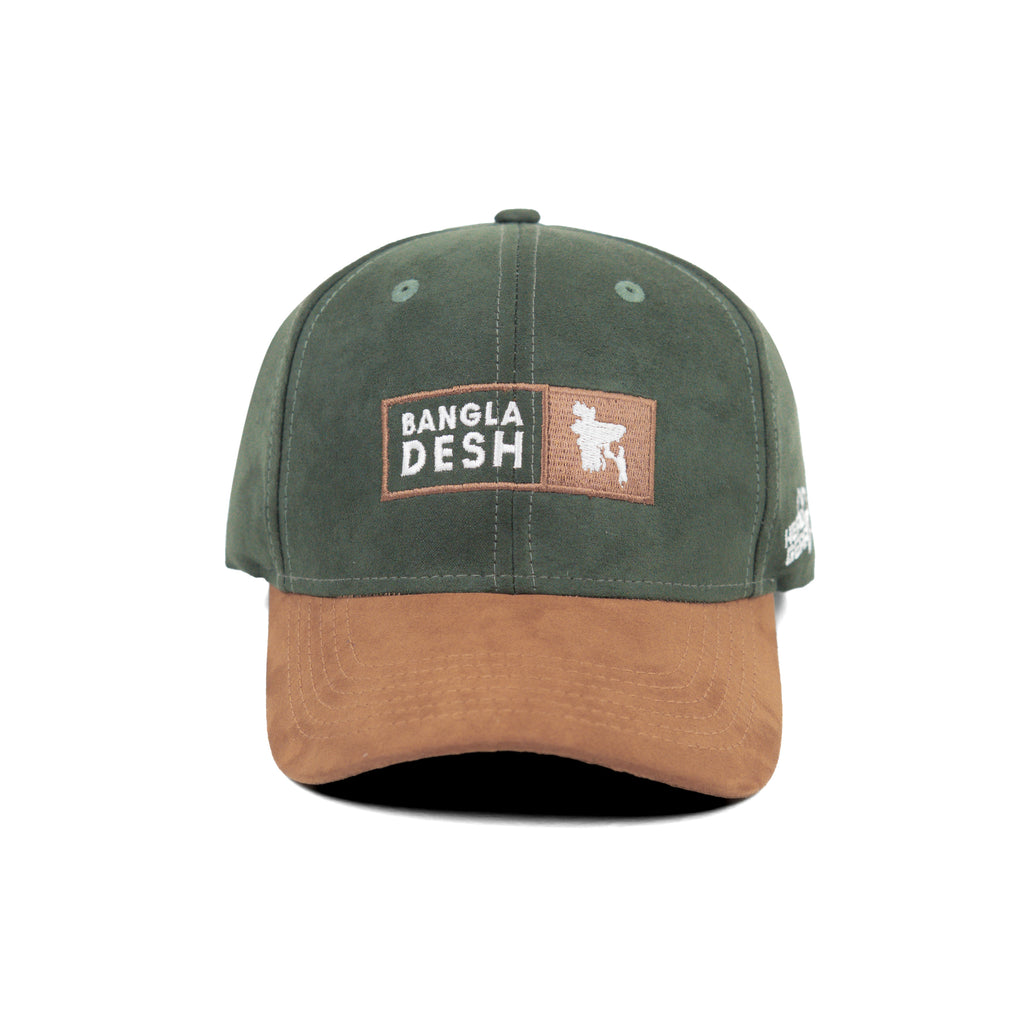 HEAD GEAR BANGLADESH GREEN BROWN CAP
