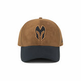 HEAD GEAR DARK BROWN REDEFINED SUEDE CAP