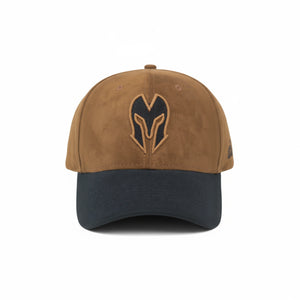 HEAD GEAR DARK BROWN REDEFINED SUEDE CAP