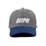 HEAD GEAR DOPE GREY AND NAVY BLUE CAP